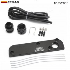 EPMAN -Billet PCV Delete Plate Kit Revamp Adapter for Volkswagen Audi SEAT Skoda EA113 Engines EP-PCV1017 